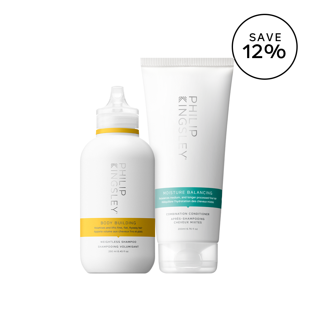 Body Building Weightless Shampoo & Moisture Balancing Combination Conditioner Duo